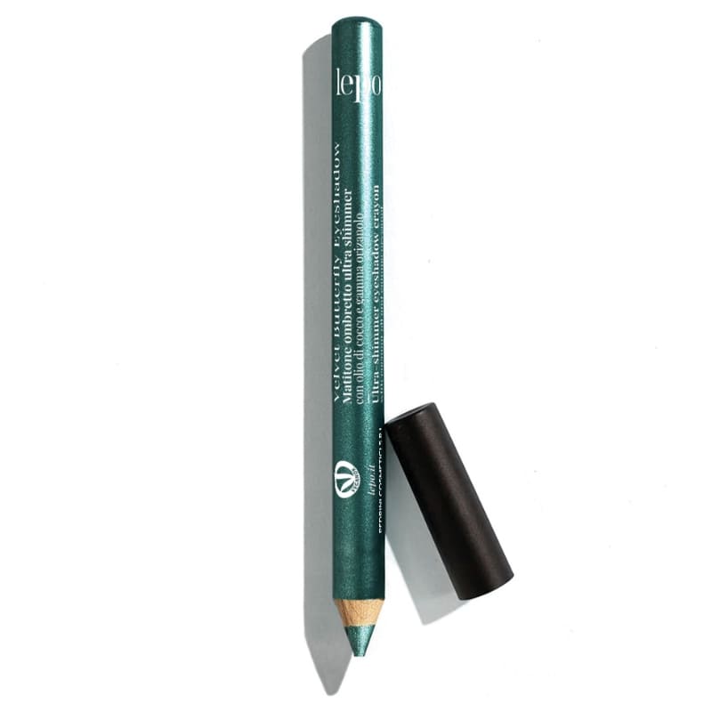 Crayon fard à paupières vert émeraude bio brillant -biobey.be