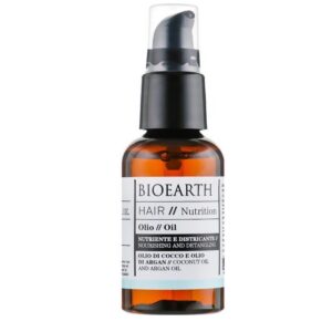 Huile naturelle pour cheveux secs Bioearth 50ml