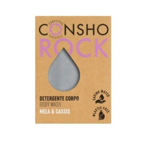 Gel douche solide Pomme et Cassis 50g