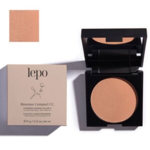 Fond de teint CC compact bio en poudre – Lepo