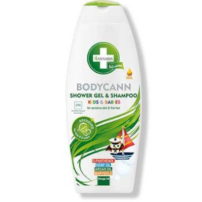 Bodycann natuurlijke baby shampoo en douchegel 250ml