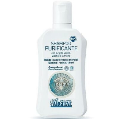 Purifying shampoo Argital natuurlijke zuiverende shampoo - broos- kwetsbaar haar- 250ml