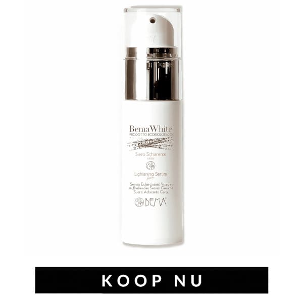 pigmentvlekken behandelen met bema white serum