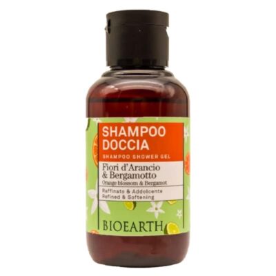 Shampoo met bergamot en sinaasappel Bioearth 100 ml