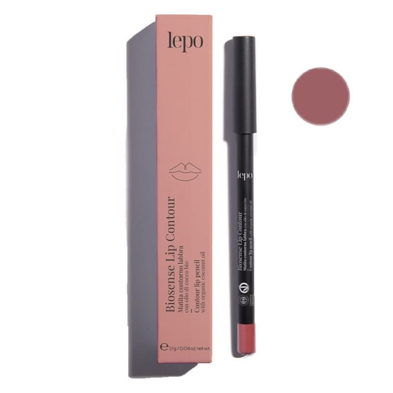 Natuurlijke lipliner dark mauve matte Lepo nr 59