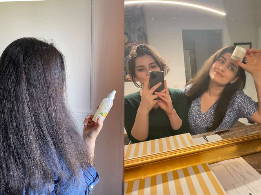 Leave in conditioner test van Naturaequa door Amelia