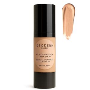 Minerale foundation met aloë vera Natural Beige 30ml