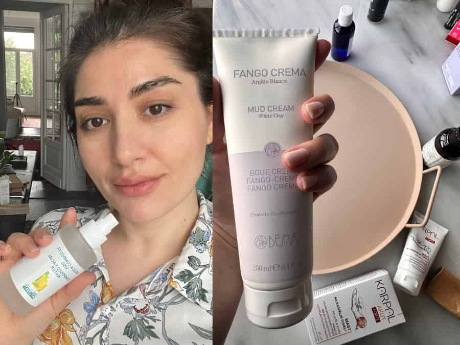 Amelia onderzoek inci fango anti cellulite creme van bema cosmetici en effectiviteit van argital gezichtsspray